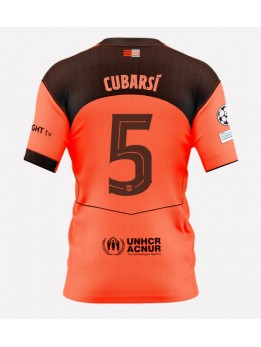 Barcelona Pau Cubarsi #5 Ausweichtrikot 2025-26 Kurzarm